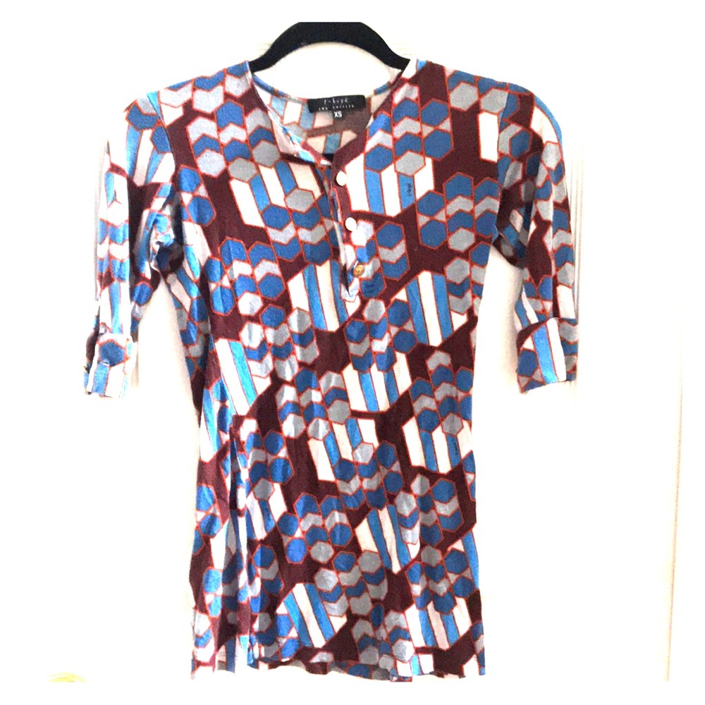 Retro styled tunic